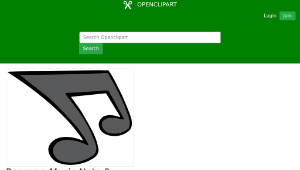 openclipart圖庫：Raseone-Music Note 2-資源代表圖