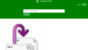 openclipart圖庫：File backup