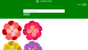 openclipart圖庫：Flower
