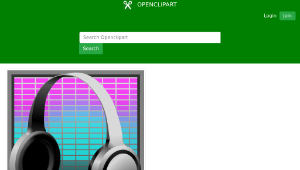 openclipart圖庫：headphones, ausines