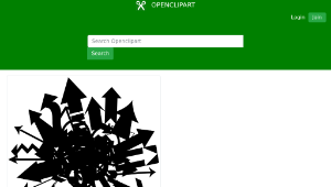 openclipart圖庫：Arrowplosion