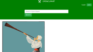 openclipart圖庫：Vintage Travel Poster Sweden縮圖