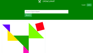 openclipart圖庫：Tangram