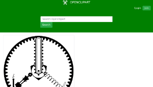 openclipart圖庫：Mechanical Peace and Love-資源代表圖