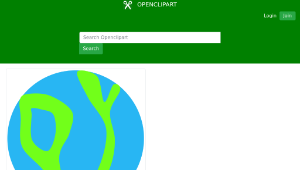 openclipart圖庫：Blue Planet