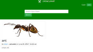 openclipart圖庫：ant-資源代表圖