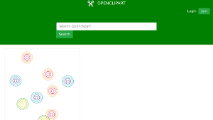 openclipart圖庫：circles of color