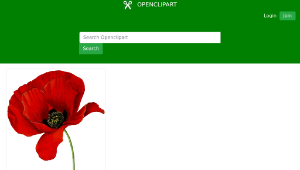 openclipart圖庫：Poppy