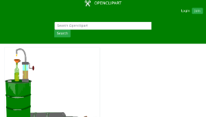 openclipart圖庫：armazem antigo - oleo comestivel