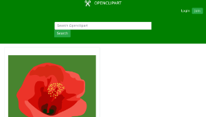 openclipart圖庫：Hibiscus 01