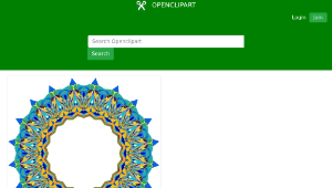 openclipart圖庫：Abstract Geometric Frame-資源代表圖