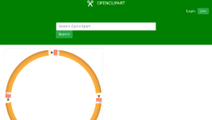 openclipart圖庫：Pencil Circle-資源代表圖