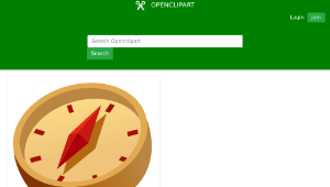 openclipart圖庫：compass縮圖