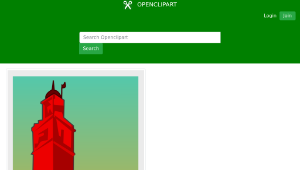 openclipart圖庫：Sticker Hotel Mamounia-資源代表圖
