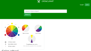openclipart圖庫：Color wheel縮圖