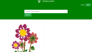openclipart圖庫：Flower-資源代表圖