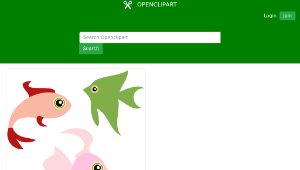 openclipart圖庫：funny fishes縮圖