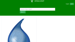 openclipart圖庫：drop - coloured-資源代表圖