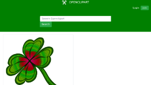 openclipart圖庫：clover - coloured縮圖