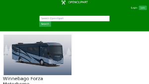 openclipart圖庫：Winnebago Forza Motorhome