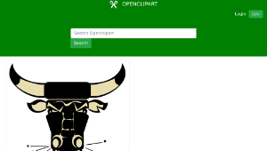 openclipart圖庫：Bull縮圖