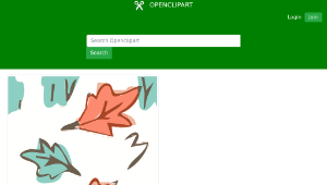 openclipart圖庫：Leaf Boys Leaves 1