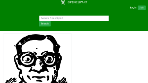 openclipart圖庫：Goggle Glasses-資源代表圖