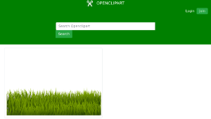 openclipart圖庫：Grass 1縮圖