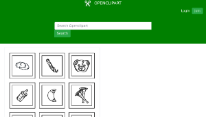 openclipart圖庫：Toy elements (outlines)縮圖