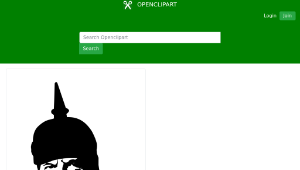 openclipart圖庫：Joachim Gauck Warmonger-資源代表圖