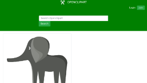 openclipart圖庫：Elephant縮圖