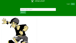 openclipart圖庫：Skater-資源代表圖