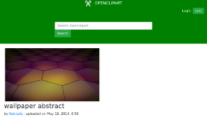 openclipart圖庫：wallpaper abstract縮圖