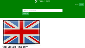openclipart圖庫：flag united kingdom-資源代表圖