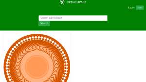 openclipart圖庫：Chakram -資源代表圖