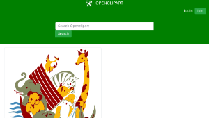 openclipart圖庫：Vintage Noah Illustration Mark II縮圖