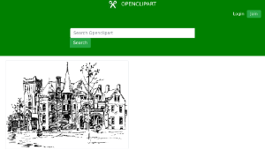 openclipart圖庫：Druim Moir Castle-資源代表圖