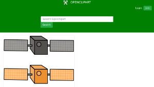 openclipart圖庫：GPS satellites-資源代表圖