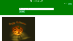 openclipart圖庫：Kuerbislaterne