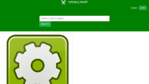 openclipart圖庫：gear emblem-資源代表圖