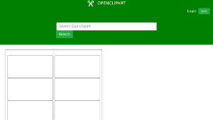 openclipart圖庫：WL-125 Shipping Label Template縮圖