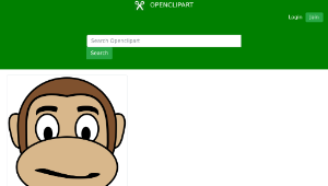 openclipart圖庫：Monkey Emoji - Confused-資源代表圖