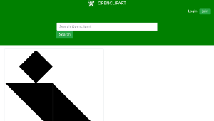 openclipart圖庫：Tangram