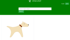 openclipart圖庫：Fox-terrier縮圖
