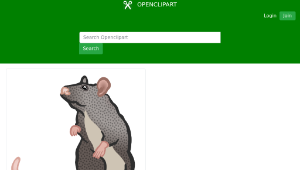 openclipart圖庫：mouse two - coloured-資源代表圖