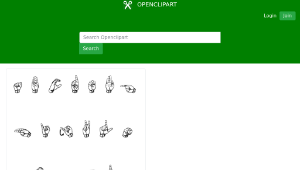 openclipart圖庫：Deaf Alphabet Complete and Annotated-資源代表圖