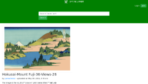 openclipart圖庫：Hokusai-Mount Fuji-36-Views-28