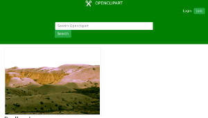 openclipart圖庫：Badlands縮圖