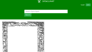 openclipart圖庫：Medieval frame-資源代表圖