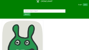 openclipart圖庫：happy monster-資源代表圖